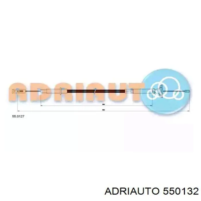 Тросик зчеплення Adriauto 550132