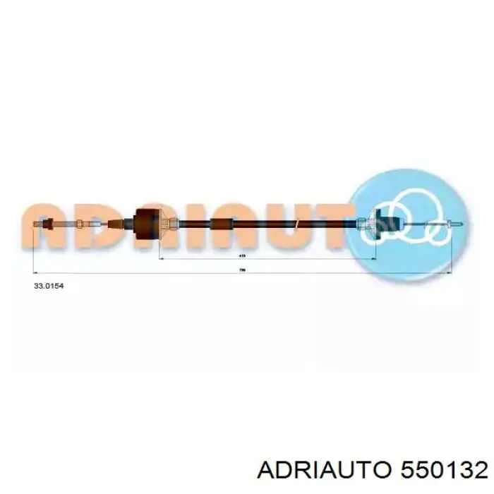 Купити 550132 Adriauto Трос зчеплення