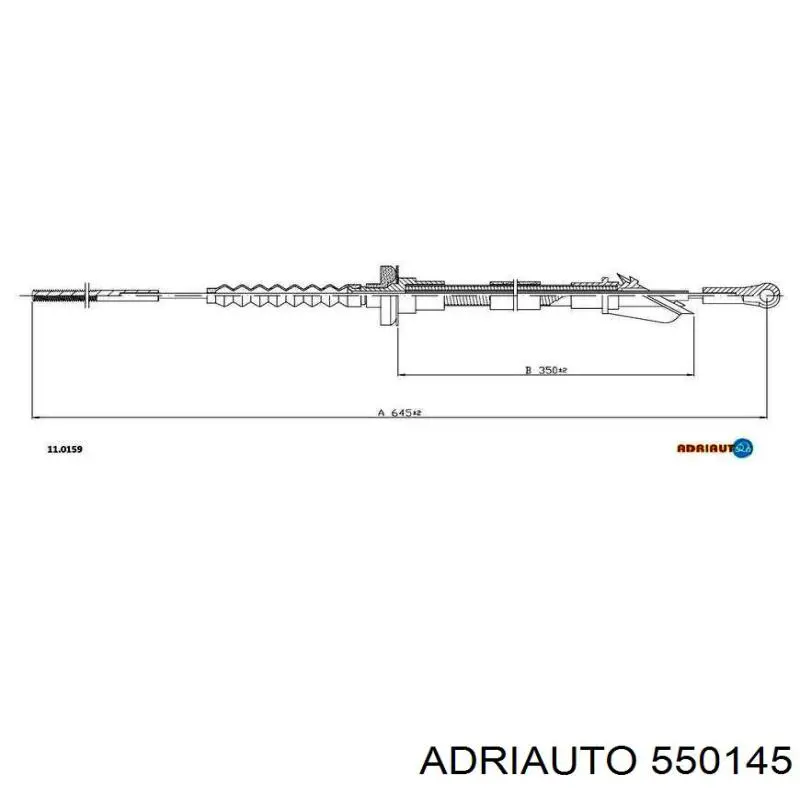 Купити 550145 Adriauto Трос зчеплення