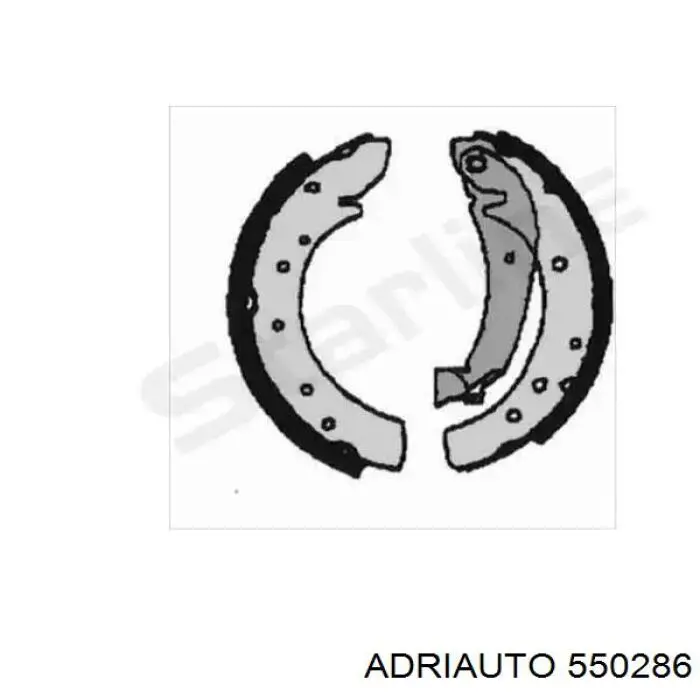Купити 550286 Adriauto Трос ручного гальма задній, правий/лівий