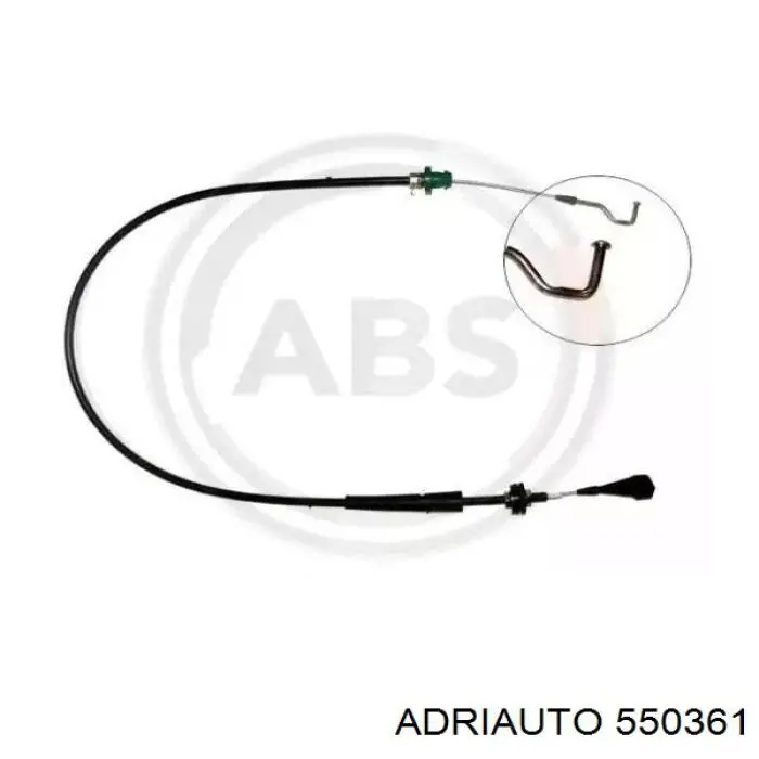 Трос акселератора Adriauto 550361