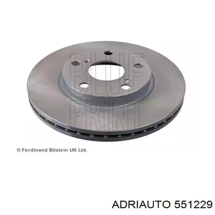 Шланг гальмівний передній Adriauto 551229 ціна, від 6.72 USD