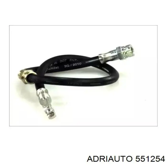 Шланг гальмівний передній Adriauto 551254 ціна, від 8.60 USD
