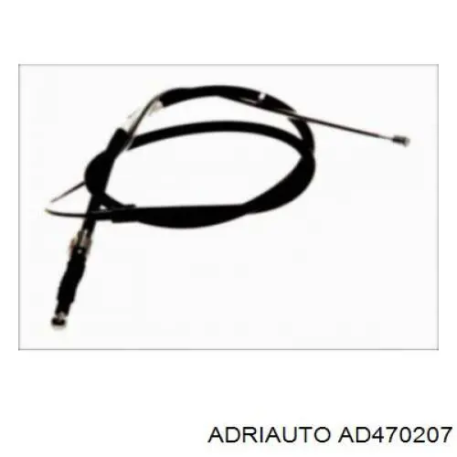 AD470207 Adriauto трос ручного гальма задній, правий/лівий