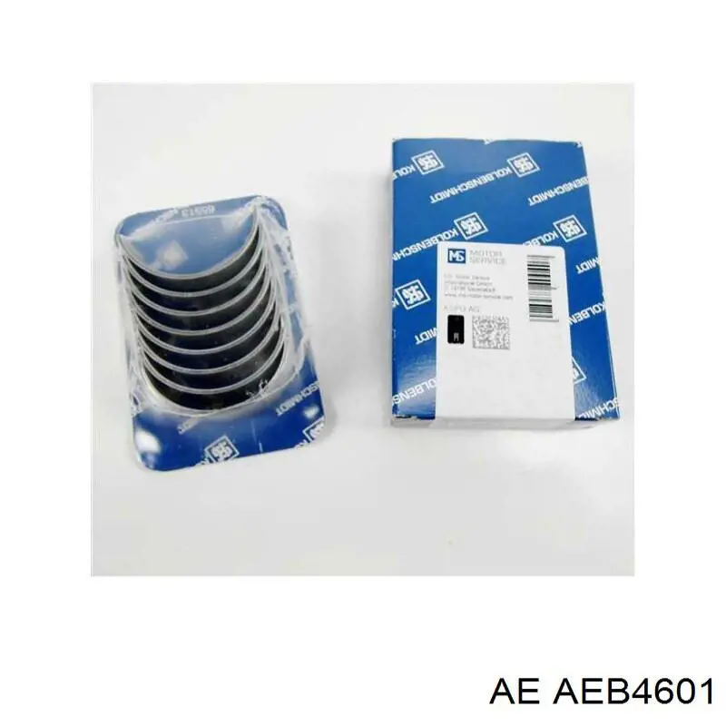 AEB4601 AE вкладиші колінвала, шатунні, комплект, стандарт (std)