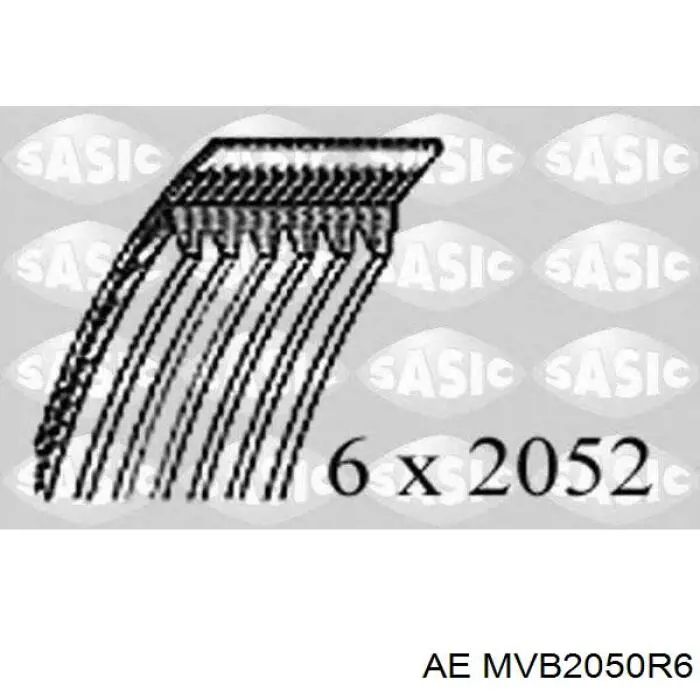 Купити MVB2050R6 AE Ремінь генератора