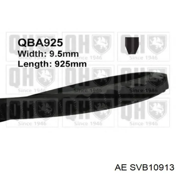 Клиновий ремінь AE SVB10913 ціна, від 3.00 USD