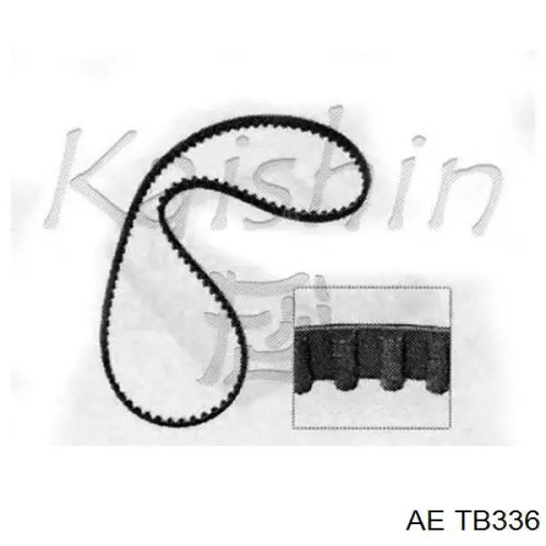 Зубчастий ремінь AE TB336 ціна, від 10.28 USD