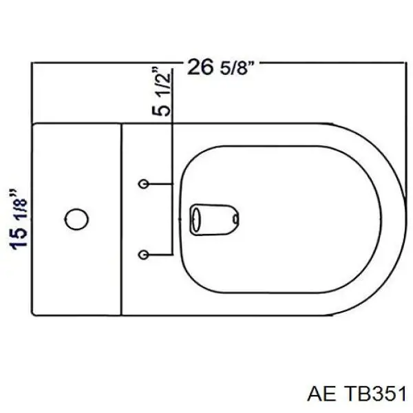 Зубчастий ремінь AE TB351 ціна, від 12.95 USD