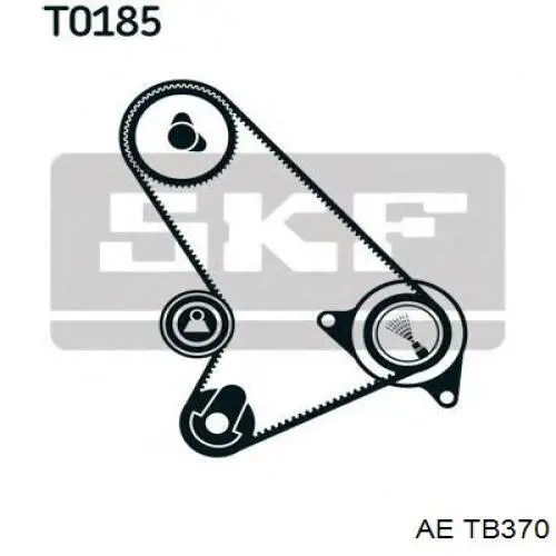 Зубчастий ремінь AE TB370 ціна, від 17.39 USD