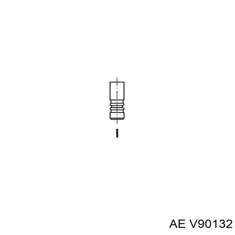V90132 AE клапан впускний