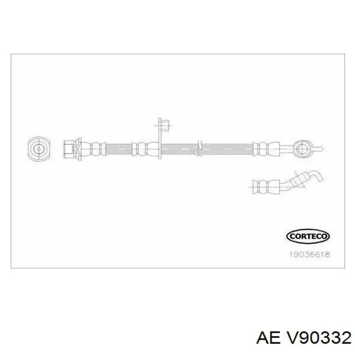 Клапан впускний AE V90332 ціна, від 8.84 USD