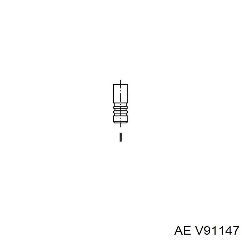 V91147 AE Клапан випускний