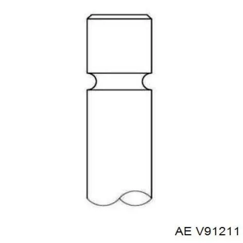 Клапан впускний AE V91211 ціна, від 4.51 USD