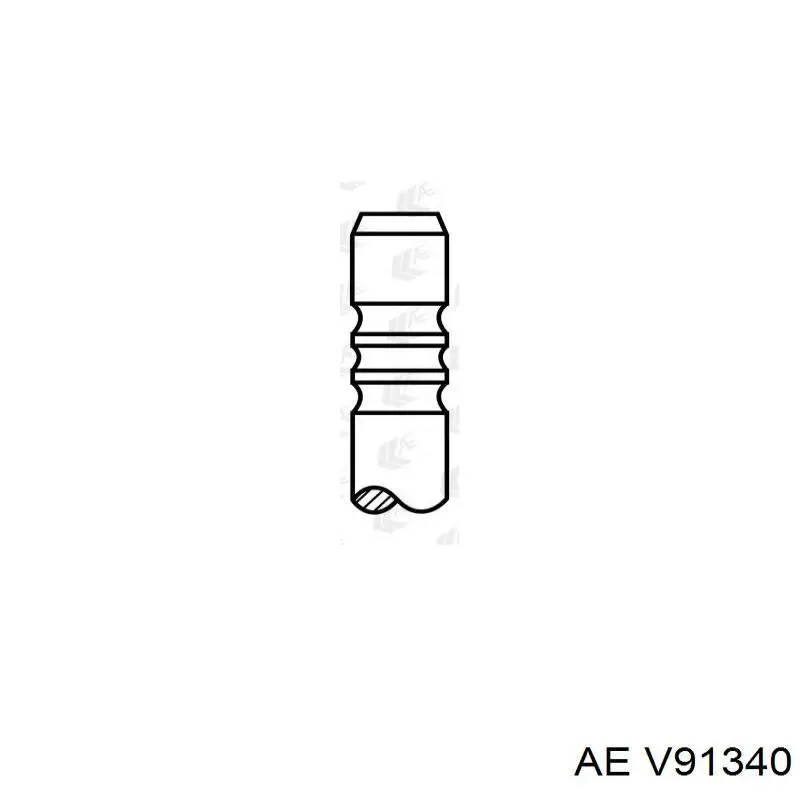 Купити V91340 AE Клапан випускний