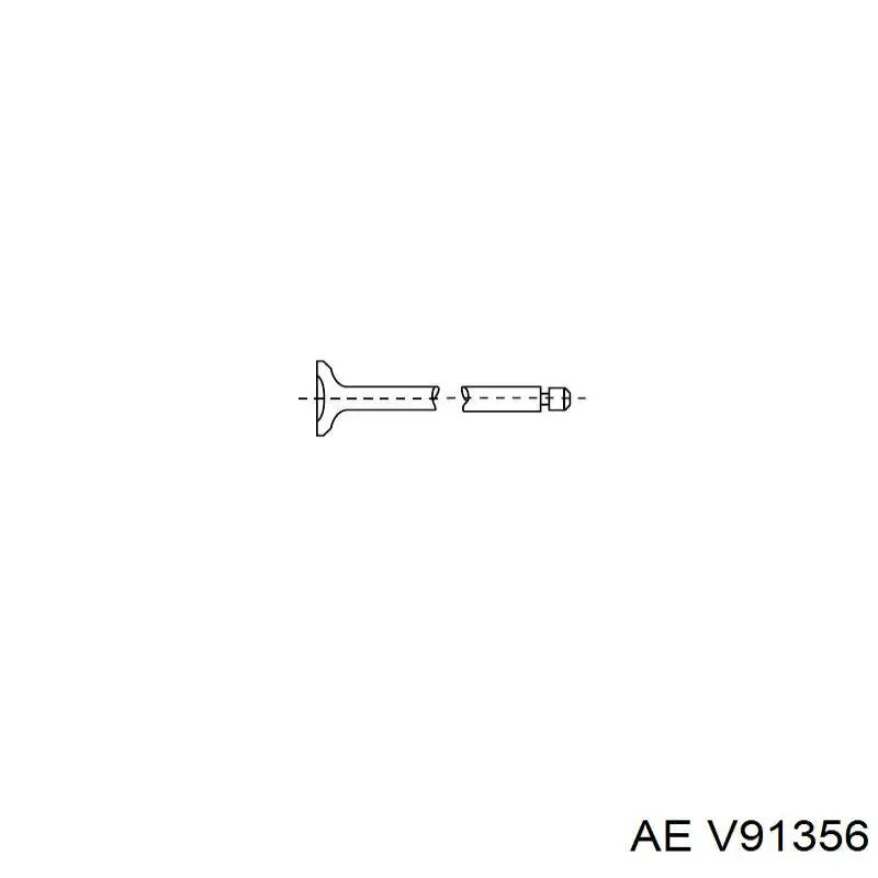 V91356 AE клапан впускний