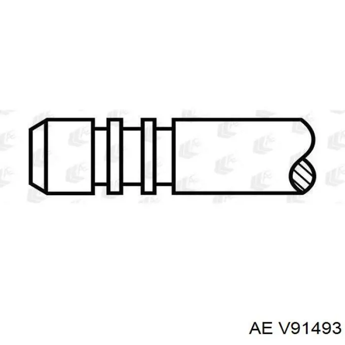 V91493 AE Клапан впускной