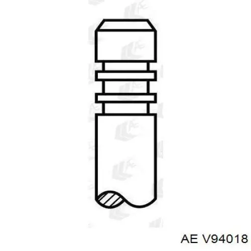 Купити V94018 AE Клапан впускний