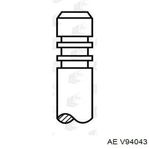 Купити 1397641 Volvo Клапан впускний