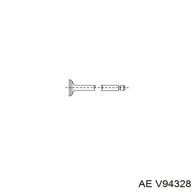Клапан впускний AE V94328 ціна, від 4.85 USD