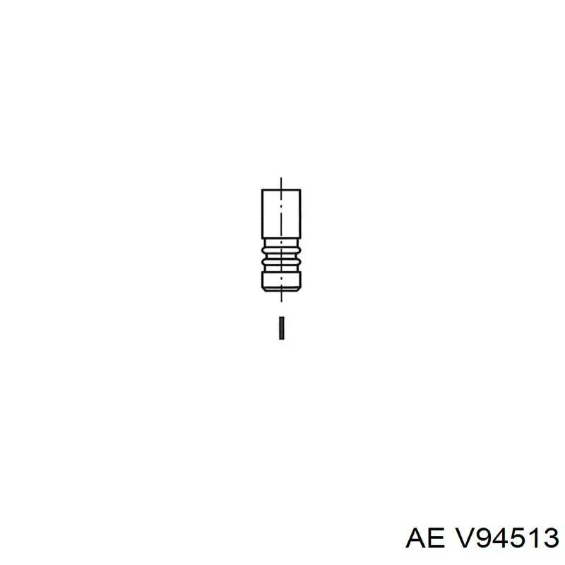 Клапан впускний AE V94513 ціна, від 6.44 USD