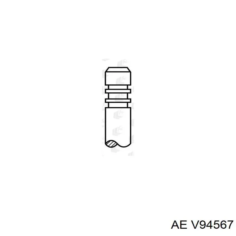 V94567 AE клапан впускний