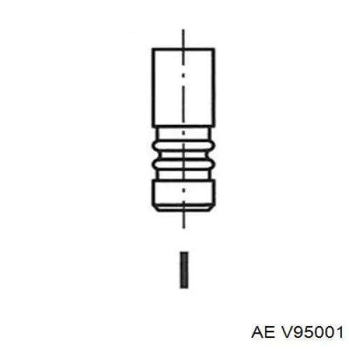 Клапан впускний AE V95001 ціна, від 8.39 USD