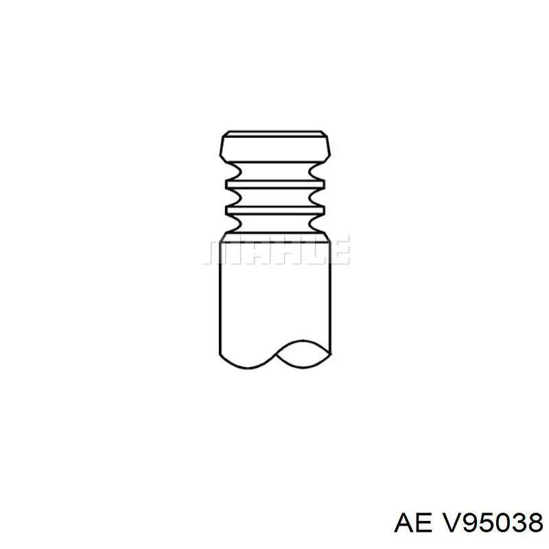 Вихлопний клапан AE V95038 ціна, від 7.57 USD