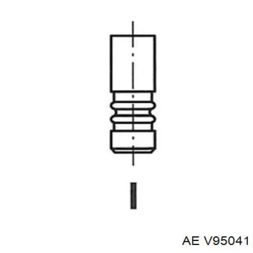 Вихлопний клапан AE V95041 ціна, від 9.01 USD