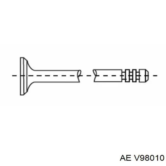 Клапан впускний AE V98010 ціна, від 7.86 USD