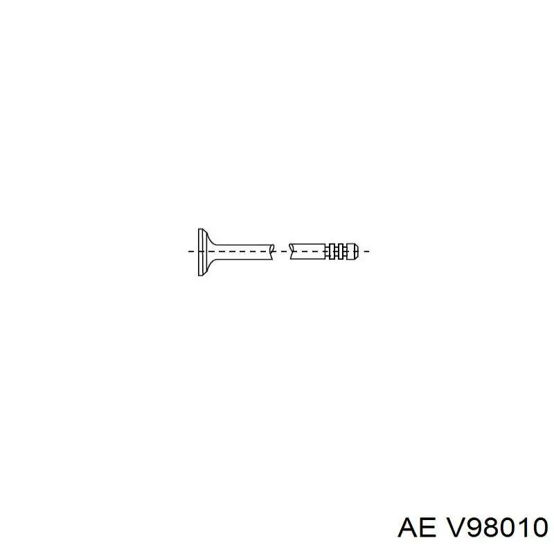 V98010 AE Клапан впускний