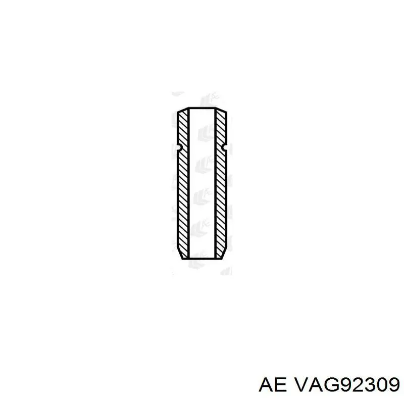 VAG92309 AE Напрямна клапана