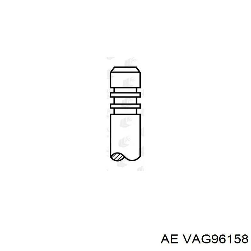 VAG96158 AE направляюча клапана