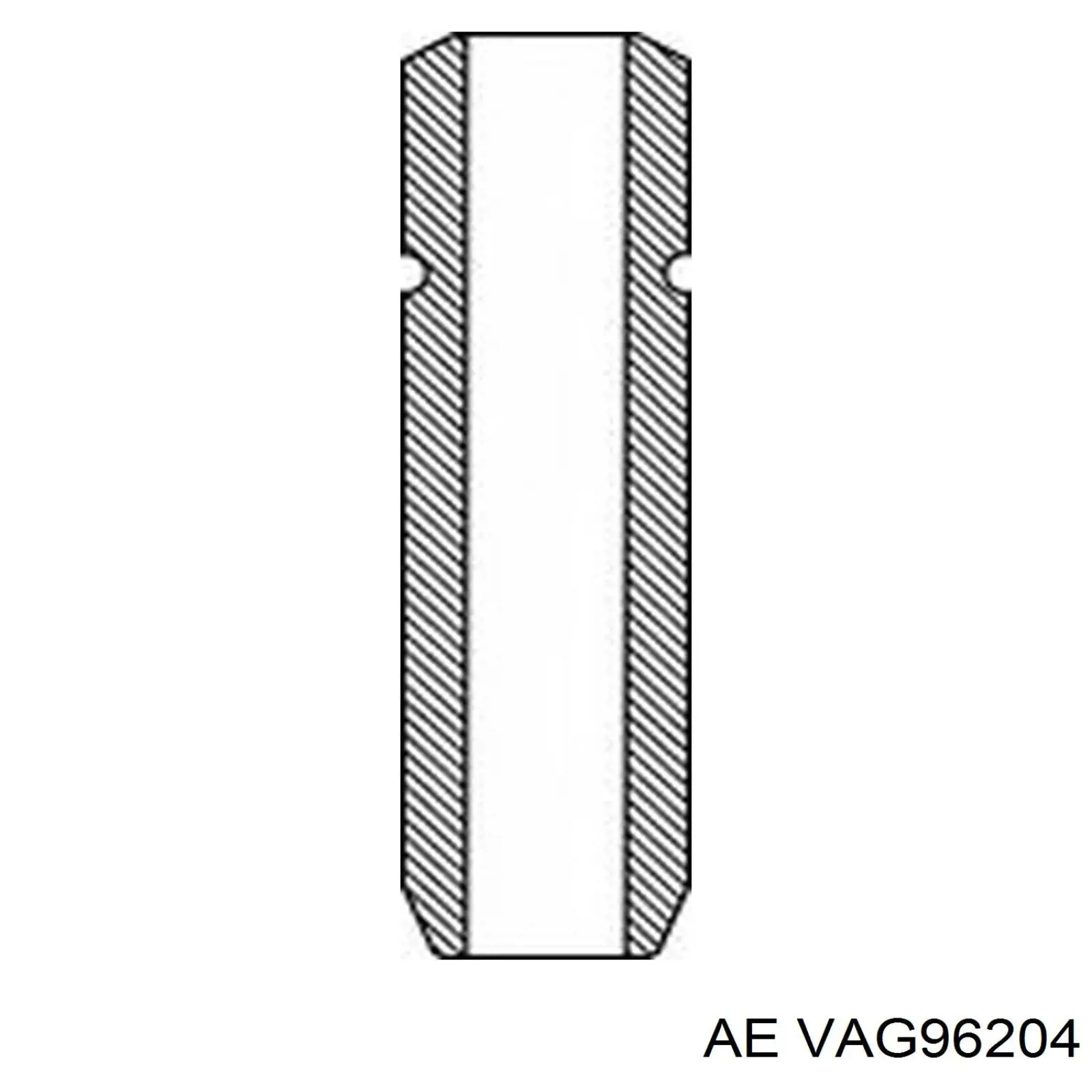 Купити VAG96204 AE Направляюча клапана, випускного