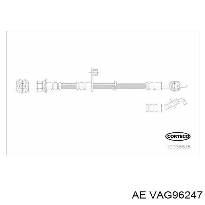 Направляюча клапана DAF 95 (Даф 95)