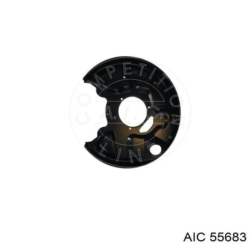 Захист гальмівного диска заднього, лівого AIC 55683 ціна, від 25.95 USD