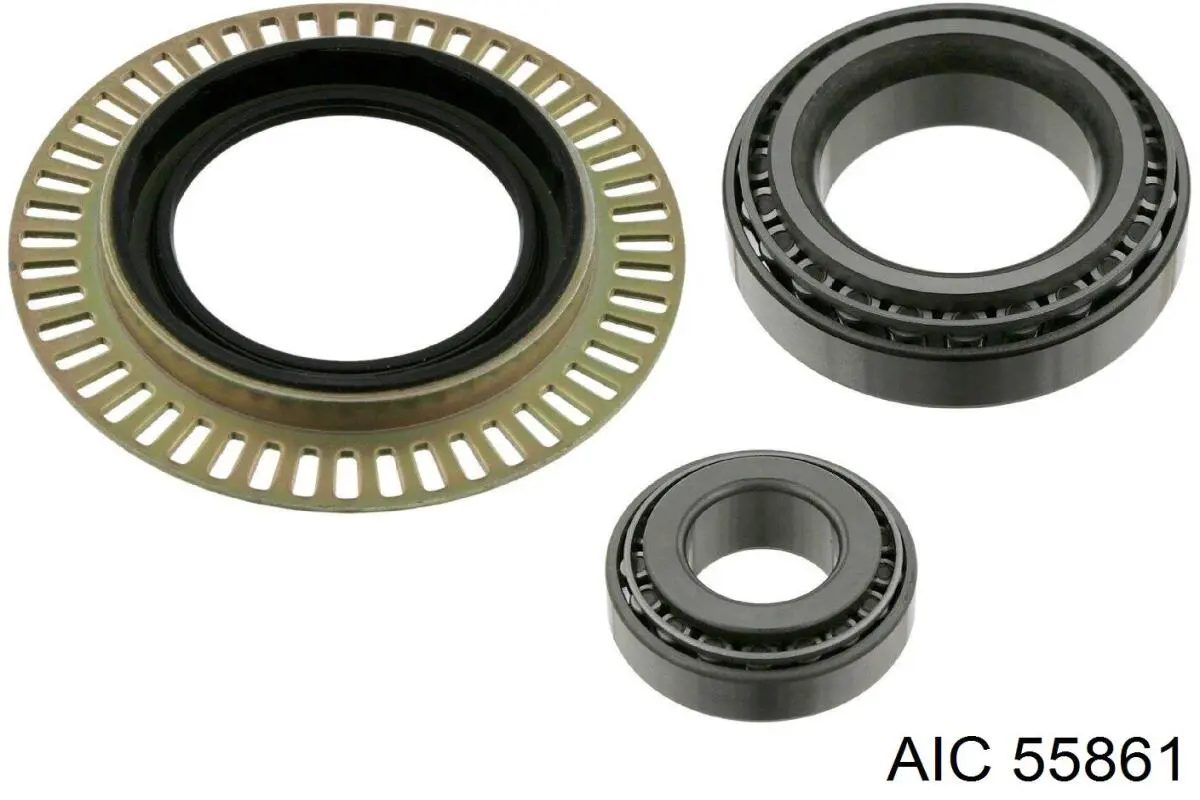 Комплект підшипник маточини передньої AIC 55861 ціна, від 18.88 USD