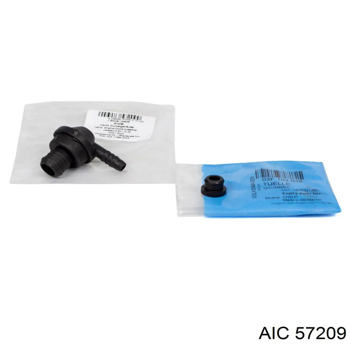 Клапан картерних газів AIC 57209 ціна, від 13.32 USD