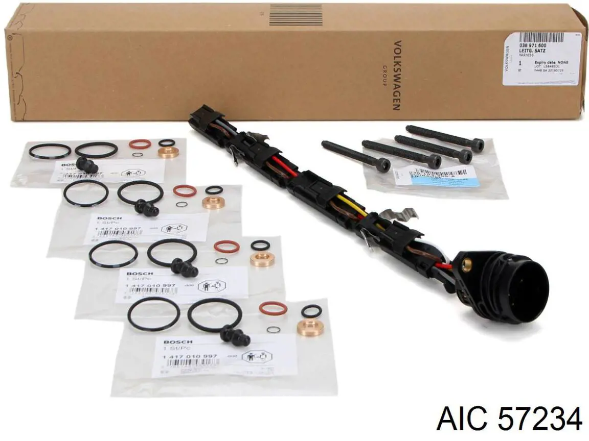 Кабель (адаптер) форсунки AIC 57234 ціна, від 40.60 USD