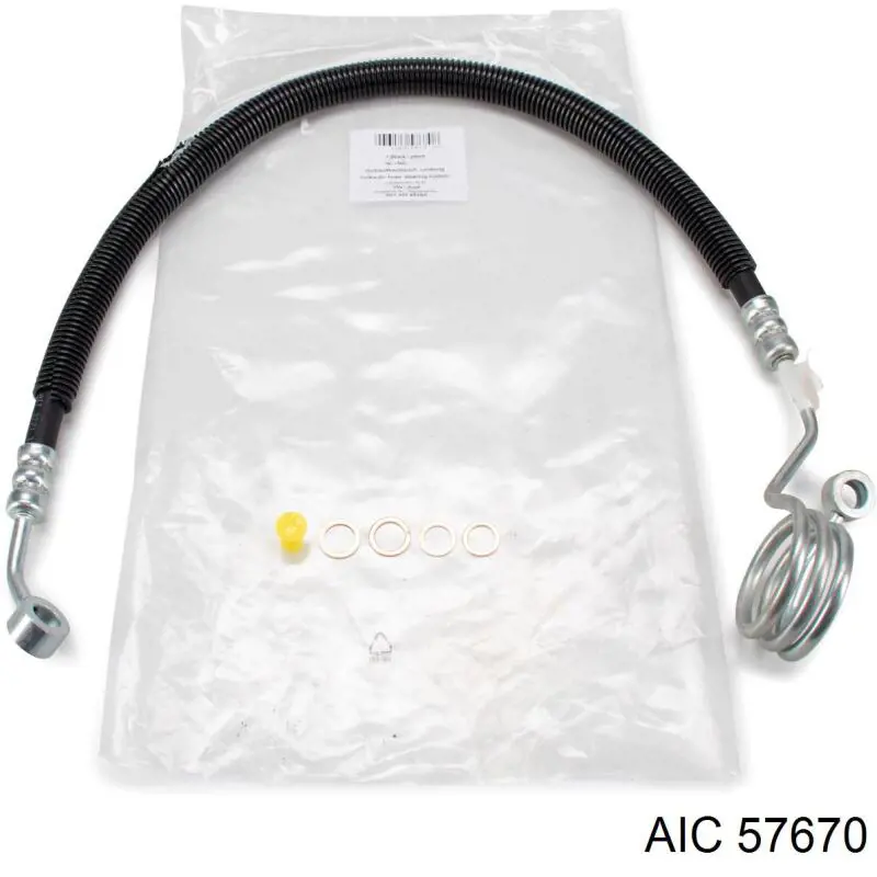 Патрубок високого тиску гідропідсилювача AIC 57670 ціна, від 31.67 USD