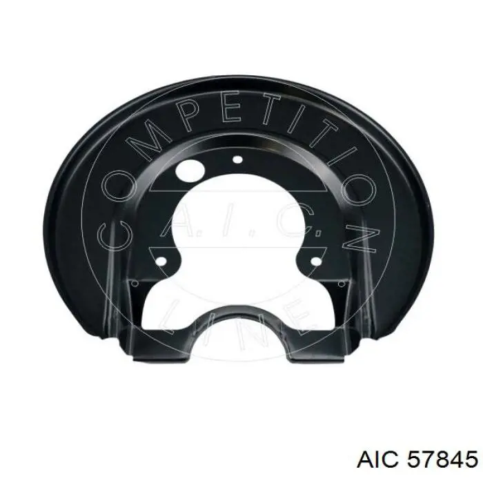 Захист гальмівного диска заднього, лівого 57845 AIC