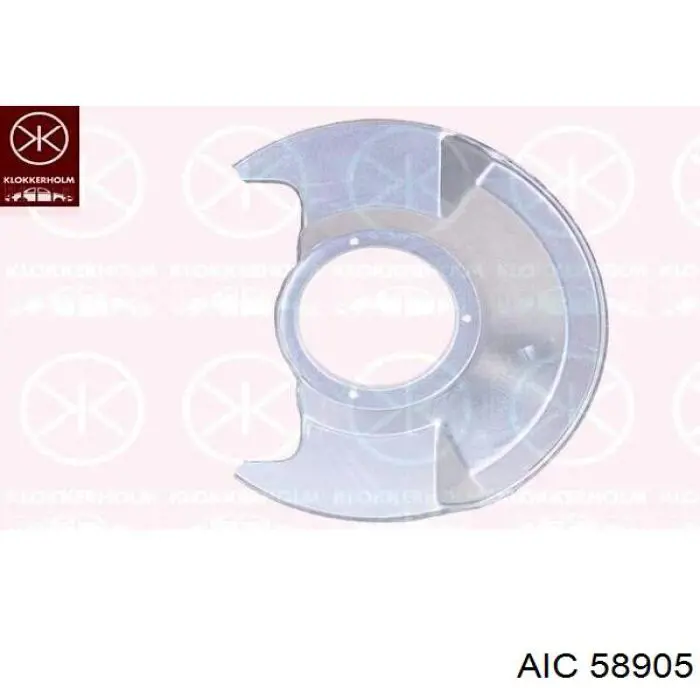 Захист гальмівного диска заднього, правого ABS 11421 ціна, від 82.34 USD
