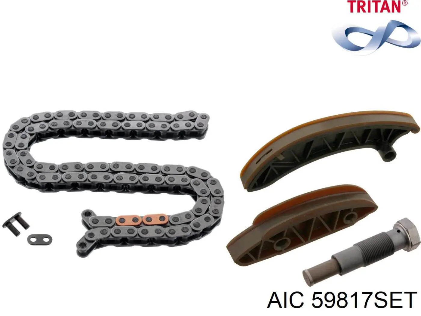 Ланцюг ГРМ, комплект AIC 59817SET ціна, від 146.43 USD