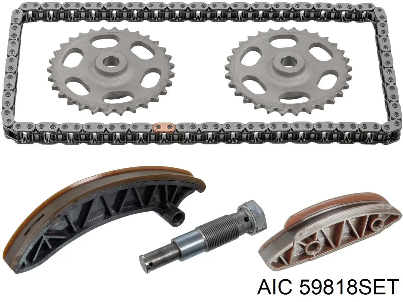 Комплект ланцюга ГРМ 59818SET AIC