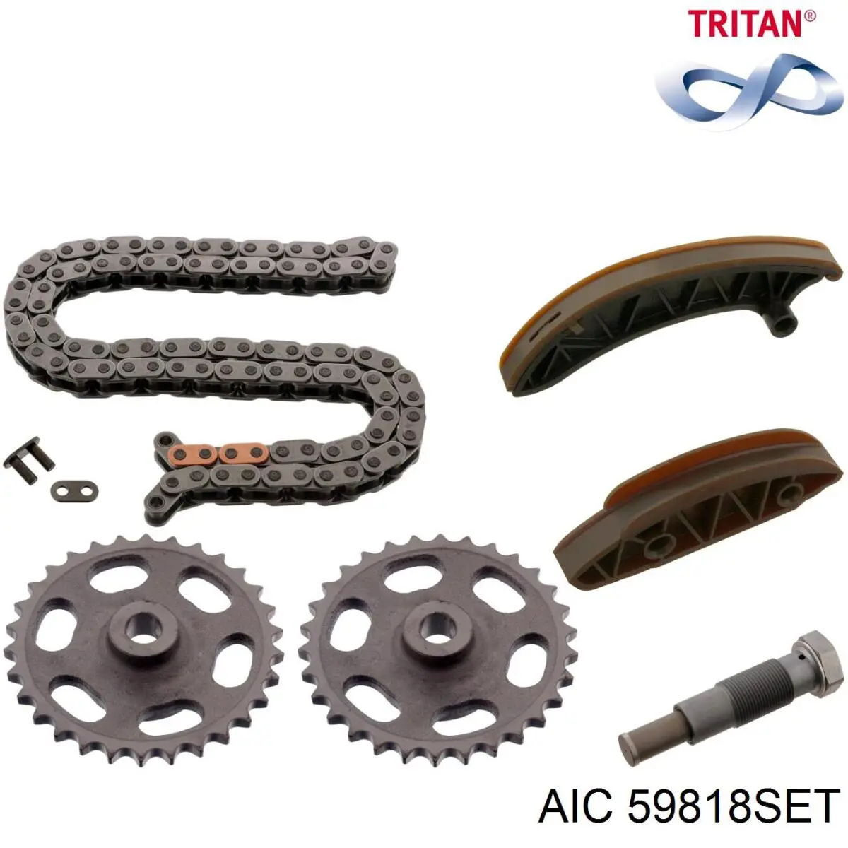 59818SET AIC Ланцюг ГРМ, комплект