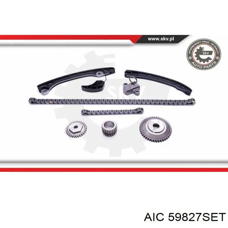 Ланцюг ГРМ, комплект AIC 59827SET ціна, від 143.87 USD