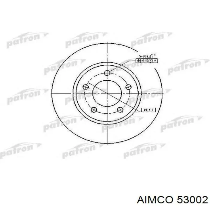 780037R Raybestos Гальмо дискове переднє