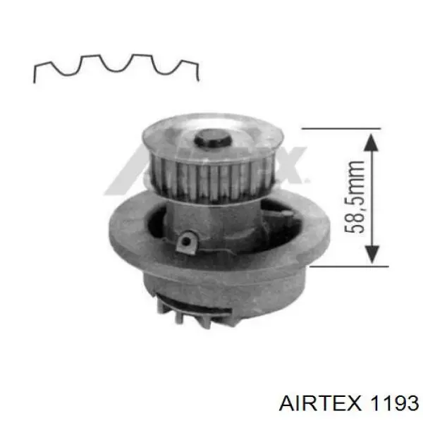 Помпа охолодження Airtex 1193 ціна, від 60.41 USD