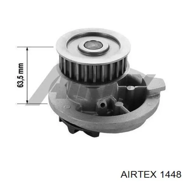 1448 Airtex помпа водяна, (насос охолодження)