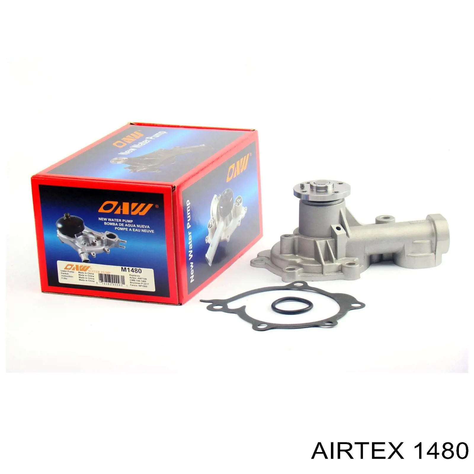 Помпа водяна, (насос) охолодження 1480 Airtex